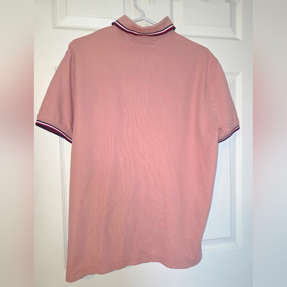 Tommy Hilfiger Wicking Polo | Teaberry Blossom | Size Large - Picture 3 of 6